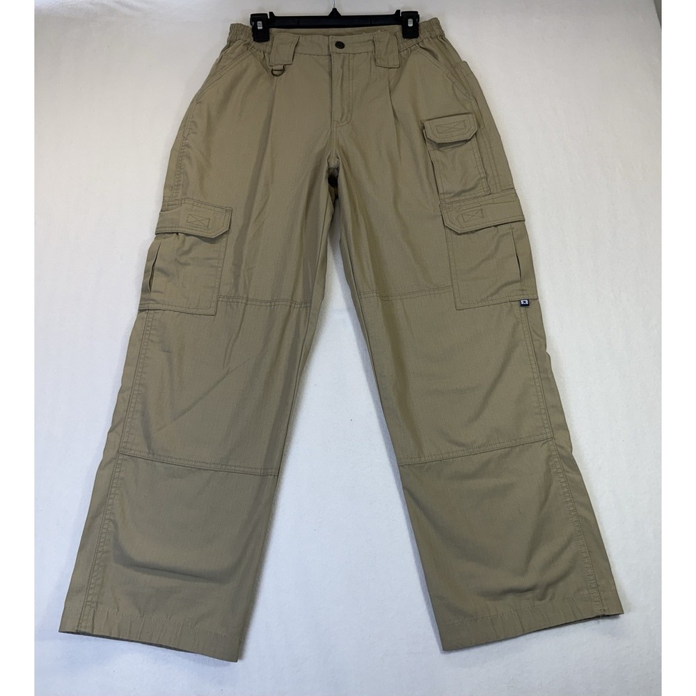 Women's Propper Heavy Duty Tactical Utility Work Cargo Pants Size 12 X 29 Khaki